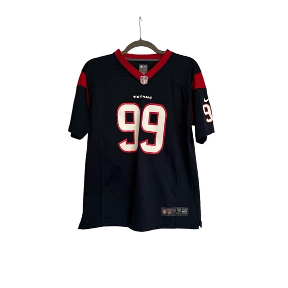 JJ Watt #99 Youth Small Blue Houston Texans Nike On Field‎ NFL Football Jersey - Picture 1 of 8